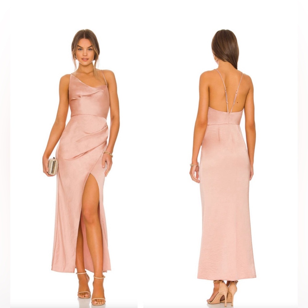 Significant Other Aria Maxi Dress Nougat Pink